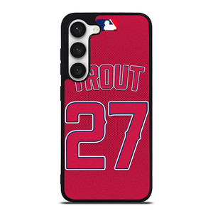 MIKE TROUT LOS ANGELES ANGELS MLB Samsung Galaxy S23 Case Cover