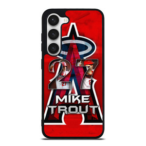 MIKE TROUT LOS ANGELES ANGELS Samsung Galaxy S23 Case Cover