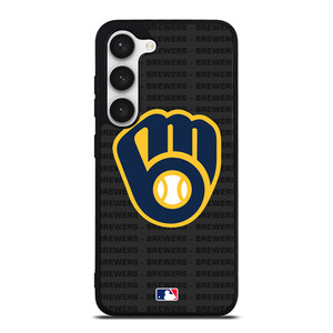 MILWAUKEE BREWERS BASEBALL BLACK Samsung Galaxy S23 Case Cover