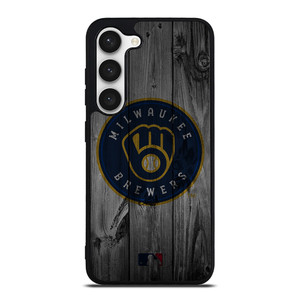 MILWAUKEE BREWERS BASEBALL MLB WOOD LOGO Samsung Galaxy S23 Case Cover