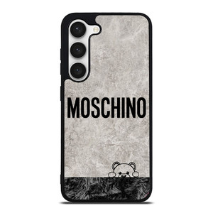 MOSCHINO BEAR HIDING Samsung Galaxy S23 Case Cover