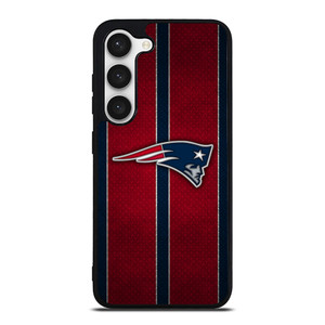 NEW ENGLAND PATRIOTS NFL METAL STRIPE Samsung Galaxy S23 Case Cover