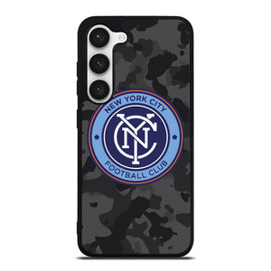 NEW YORK CITY FC MLS BLACK CAMO Samsung Galaxy S23 Case Cover