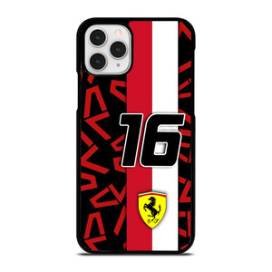 SCUDERIA FERRARI CHARLES LECLERC F1 FORMULA ONE iPhone 11 Pro Case Cover