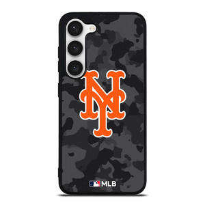 NEW YORK METS BASEBALL BLACK CAMO Samsung Galaxy S23 Case Cover