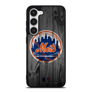NEW YORK METS BASEBALL MLB WOOD LOGO Samsung Galaxy S23 Case Cover