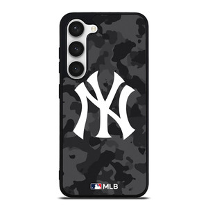 NEW YORK YANKEES BASEBALL BLACK CAMO Samsung Galaxy S23 Case Cover