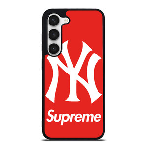 NEW YORK YANKEES X SUPREME RED Samsung Galaxy S23 Case Cover