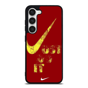 NIKE JUST DO IT RED HALFTONE Samsung Galaxy S23 Case Cover