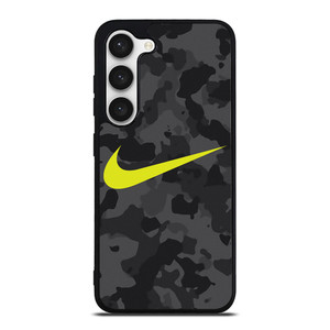 NIKE SWOOSH BLACK CAMO Samsung Galaxy S23 Case Cover