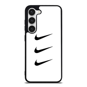 NIKE TRIPPLE SWOOSH WHITE Samsung Galaxy S23 Case Cover