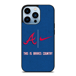 ATLANTA BRAVES NIKE MLB BASEBALL iPhone 13 Pro Max Case Cover ATLANTA BRAVES NIKE MLB BASEBALL iPhone 13 Pro Max Case Cover