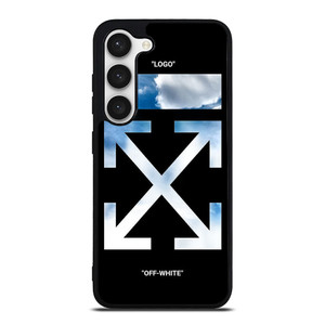 OFF WHITE SKY BLUE Samsung Galaxy S23 Case Cover