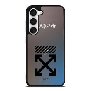 OFF WHITE TRAVIS SCOTT Samsung Galaxy S23 Case Cover