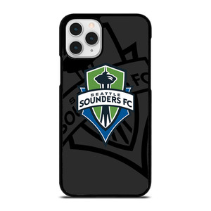 SEATTLE SOUNDERS FC MLS BLACK iPhone 11 Pro Case Cover