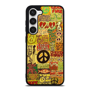 PEACE TAPESTRY PATTERN Samsung Galaxy S23 Case Cover PEACE TAPESTRY PATTERN Samsung Galaxy S23 Case Cover