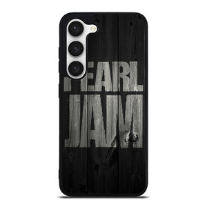 PEARL JAM ROCK BAND WOODEN LOGO Samsung Galaxy S23 Case Cover