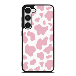 PINK COW PATTERN Samsung Galaxy S23 Case Cover