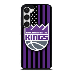 SACRAMENTO KINGS NBA USA FLAG Samsung Galaxy S23 Case Cover