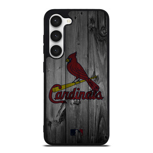 SAINT LOUIS CARDINALS BASEBALL MLB WOOD LOGO Samsung Galaxy S23 Case Cover