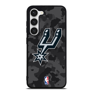 SAN ANTONIO SPURS BLACK CAMO Samsung Galaxy S23 Case Cover