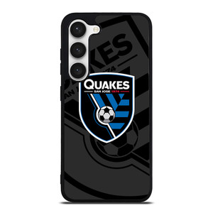 SAN JOSE EARTHQUAKES MLS BLACK Samsung Galaxy S23 Case Cover