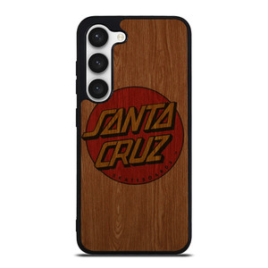 SANTA CRUZ SKATEBOARD WOODEN LOGO Samsung Galaxy S23 Case Cover