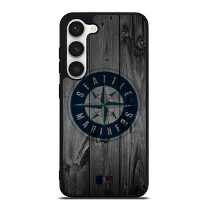 SEATTLE MARINERS BASEBALL MLB WOOD LOGO Samsung Galaxy S23 Case Cover