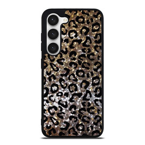 SPARKLY LEOPARD SKIN Samsung Galaxy S23 Case Cover
