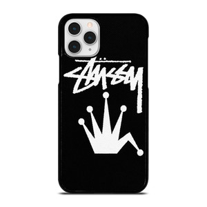 STUSSY PARIS BENT CROWN iPhone 11 Pro Case Cover STUSSY PARIS BENT CROWN iPhone 11 Pro Case Cover