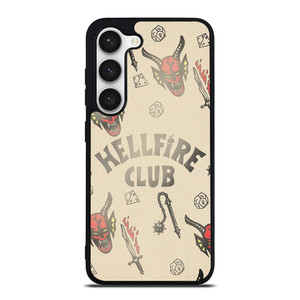 STRANGER THINGS 4 HELLFIRE CLUB Samsung Galaxy S23 Case Cover