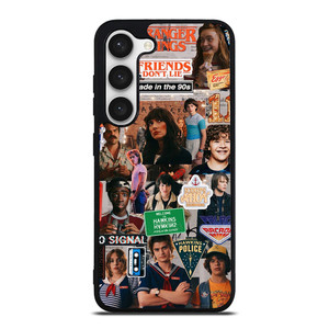 STRANGER THINGS AESTHETIC COLLAGE Samsung Galaxy S23 Case Cover