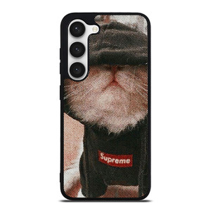 SUPREME CUTE CAT Samsung Galaxy S23 Case Cover