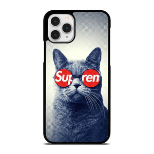 SUPREME COOL CUTE CAT iPhone 11 Pro Case Cover