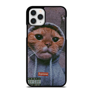 SUPREME CUTE CAT 2 iPhone 11 Pro Case Cover