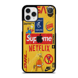 SUPREME NETFLIX COLLAGE iPhone 11 Pro Case Cover SUPREME NETFLIX COLLAGE iPhone 11 Pro Case Cover