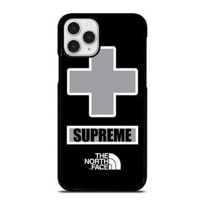 SUPREME X THE NORTH FACE GREY iPhone 11 Pro Case Cover