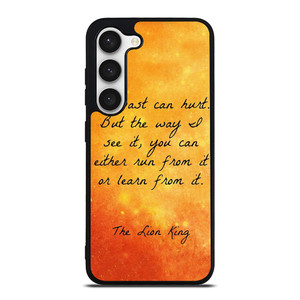 THE LION KING QUOTES Samsung Galaxy S23 Case Cover