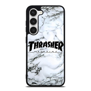 THRASHER SKATEBOARD MARBLE Samsung Galaxy S23 Case Cover