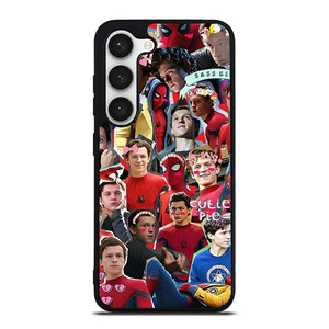 TOM HOLLAND SPIDERMAN COLLAGE Samsung Galaxy S23 Case Cover