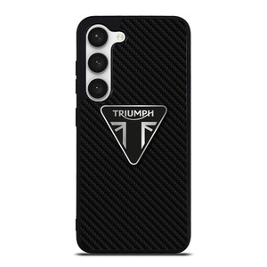 TRIUMPH MOTORCYCLES CARBON FIBER Samsung Galaxy S23 Case Cover