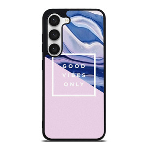 TUMBLR GOOD VIBES ONLY PINK MARBLE Samsung Galaxy S23 Case Cover TUMBLR GOOD VIBES ONLY PINK MARBLE Samsung Galaxy S23 Case Cover