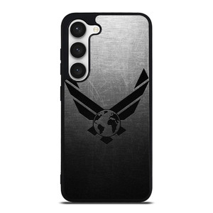 USAF UNITED STATES AIR FORCES LOGO METAL Samsung Galaxy S23 Case Cover