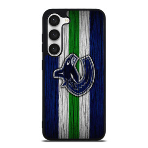VANCOUVER CANUCKS WOODEN LOGO Samsung Galaxy S23 Case Cover