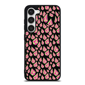 VOLCOM LOGO PATTERN Samsung Galaxy S23 Case Cover VOLCOM LOGO PATTERN Samsung Galaxy S23 Case Cover