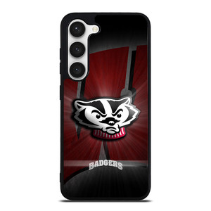 WISCONSIN BADGERS FOOTBALL LOGO Samsung Galaxy S23 Case Cover