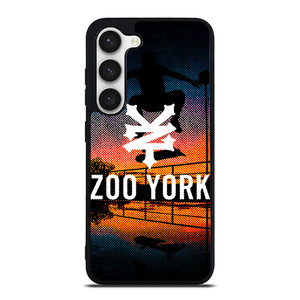 ZOO YORK SKATEBOARD SUNSET SKY Samsung Galaxy S23 Case Cover