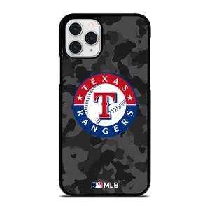 TEXAS RANGERS BASEBALL BLACK CAMO iPhone 11 Pro Case Cover