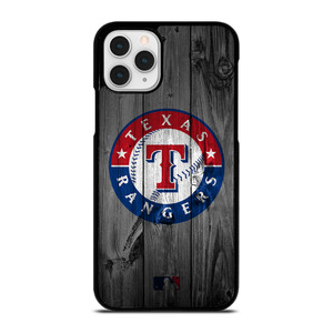 TEXAS RANGERS BASEBALL MLB WOOD LOGO iPhone 11 Pro Case Cover