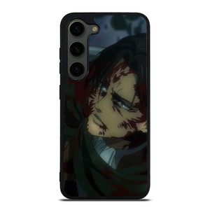 ATTACK ON TITAN LEVI ACKERMAN FIGHT Samsung Galaxy S23 Plus Case Cover ATTACK ON TITAN LEVI ACKERMAN FIGHT Samsung Galaxy S23 Plus Case Cover